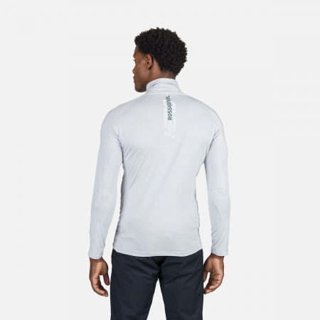 Bluza barbati Rossignol NEW HERO CLASSIQUE HZ Soft grey [2]