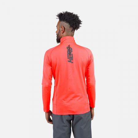 Bluza barbati Rossignol NEW HERO CLASSIQUE HZ Neon red [1]
