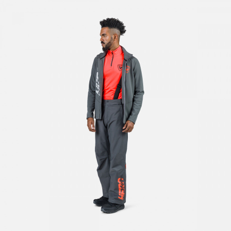 Bluza barbati Rossignol NEW HERO CLASSIQUE HZ Neon red [4]