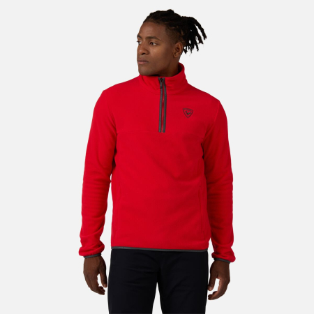 Rossignol - Bluza barbati Rossignol STRAWPILE FLEECE HZ Sports Red