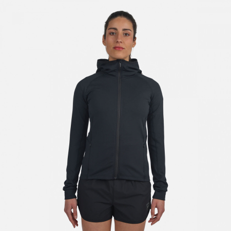 Mid Layere - Bluza dama Rossignol W THIN FZ Black