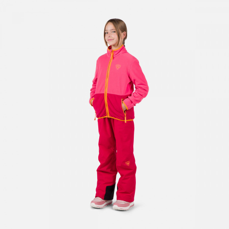 Bluza copii Rossignol JR STRAWPILE FLEECE FZ Tea rose [6]