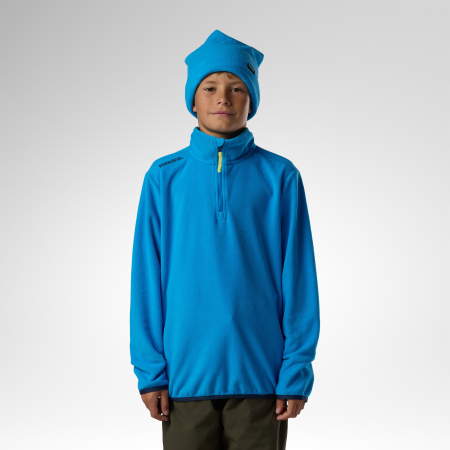 Bluze - Bluza copii Rossignol JR quarter zip polar fleece Blazing blue
