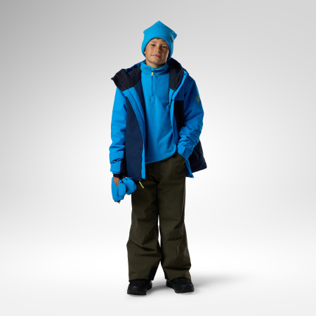 Bluza copii Rossignol JR quarter zip polar fleece Blazing blue [1]