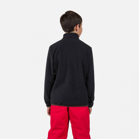 Bluza copii Rossignol JR STRAWPILE FLEECE HZ Black [2]
