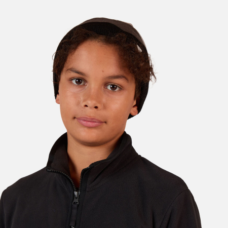 Bluza copii Rossignol JR STRAWPILE FLEECE FZ Black [3]