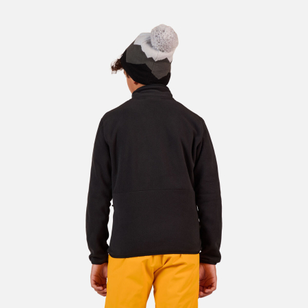 Bluza copii Rossignol JR STRAWPILE FLEECE FZ Black [2]