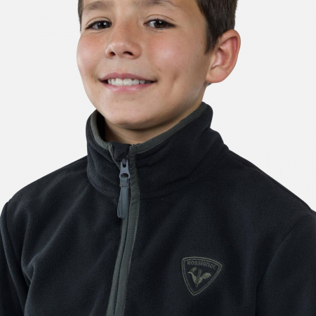 Bluza copii Rossignol JR STRAWPILE FLEECE HZ Black [3]
