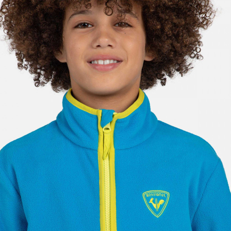 Bluza copii Rossignol JR STRAWPILE FLEECE FZ Oversees [3]