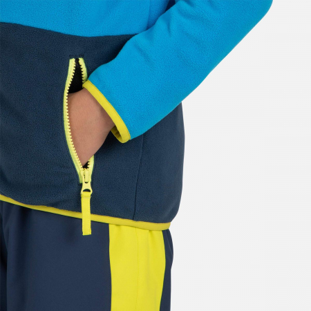 Bluza copii Rossignol JR STRAWPILE FLEECE FZ Oversees [4]