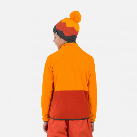 Bluza copii Rossignol JR STRAWPILE FLEECE FZ Sunburst [2]