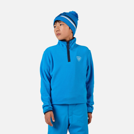 Bluze - Bluza copii Rossignol JR STRAWPILE FLEECE HZ Blazing blue