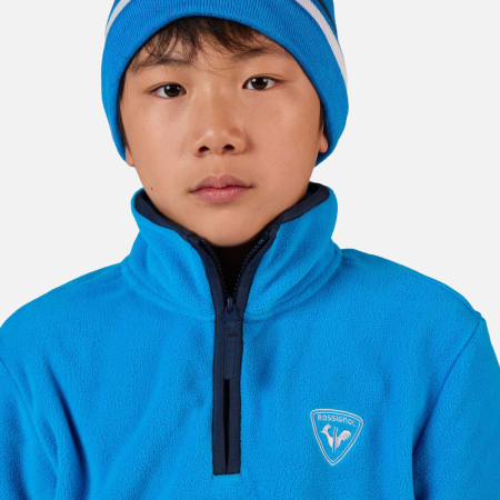 Bluza copii Rossignol JR STRAWPILE FLEECE HZ Blazing blue [4]