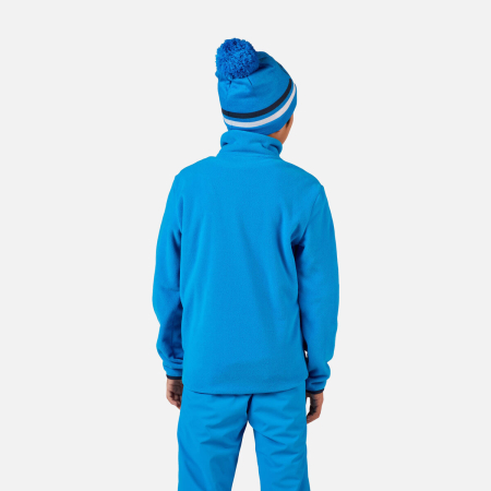 Bluza copii Rossignol JR STRAWPILE FLEECE HZ Blazing blue [2]