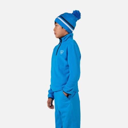 Bluza copii Rossignol JR STRAWPILE FLEECE HZ Blazing blue [1]