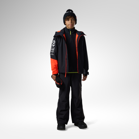Bluza copii Rossignol JR quarter zip polar fleece Black [7]