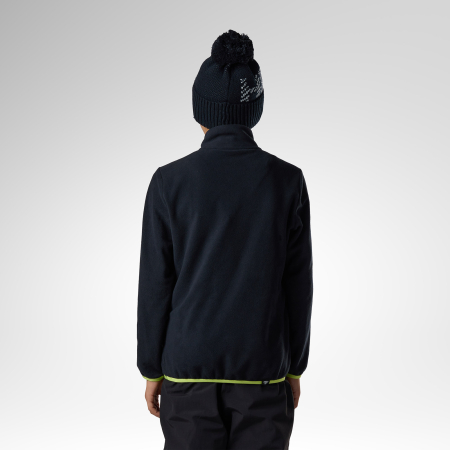 Bluza copii Rossignol JR quarter zip polar fleece Black [1]