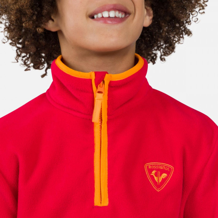 Bluza copii Rossignol JR STRAWPILE FLEECE HZ Sports red [4]