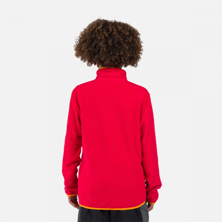 Bluza copii Rossignol JR STRAWPILE FLEECE HZ Sports red [2]