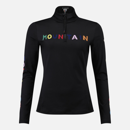 Bluza dama Rossignol JCC W BOOSTER HZ - Black [1]