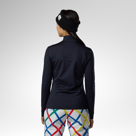 Bluza dama Rossignol JCC W quarter zip first layer Black [3]