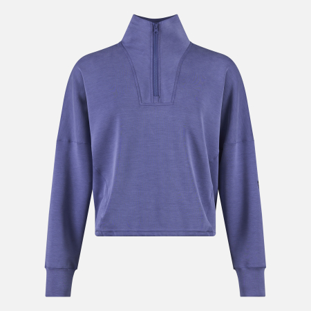 Bluza dama Rossignol W Chavanette HZ Scuba Fleece - Future blue [7]