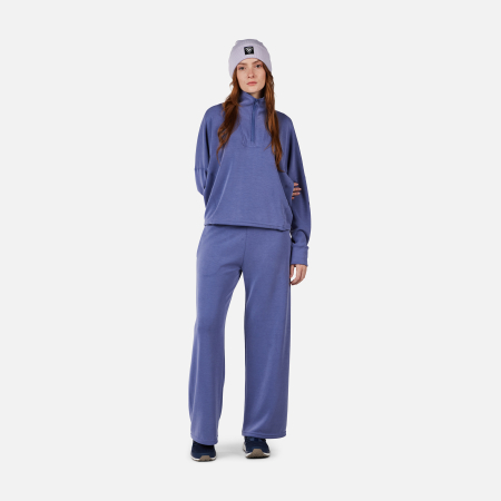 Bluza dama Rossignol W Chavanette HZ Scuba Fleece - Future blue [1]