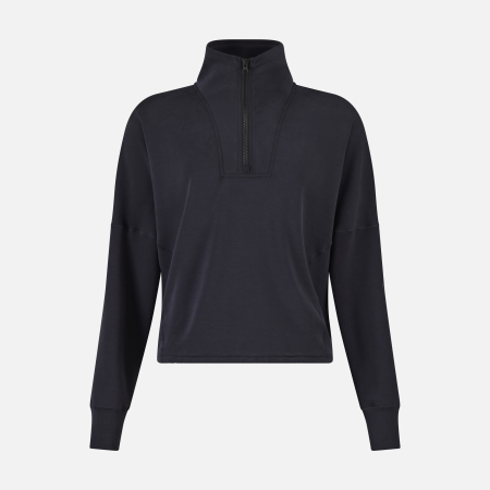 Bluza dama Rossignol W Chavanette HZ Scuba Fleece - Black [6]