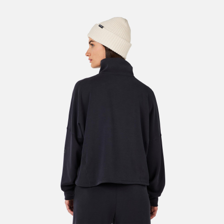 Bluza dama Rossignol W Chavanette HZ Scuba Fleece - Black [1]