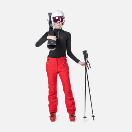 Bluza dama Rossignol W CLASSIQUE 1/2 ZIP Negru [4]