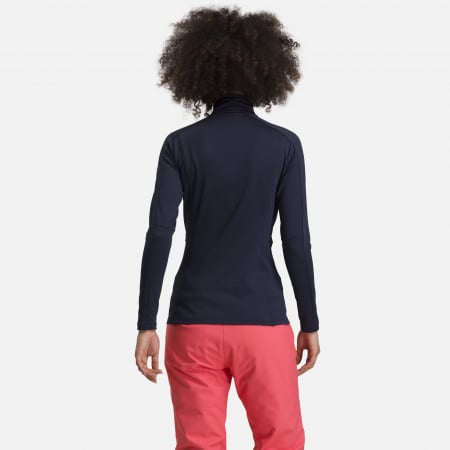 Bluza dama Rossignol W CLASSIQUE 1/2 ZIP Eclipse [1]