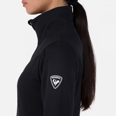 Jacheta dama Rossignol W BLACKSIDE FLEECE FZ Black [4]