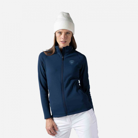 Mid Layere - Bluza dama Rossignol W CLASSIQUE CLIM Dark navy