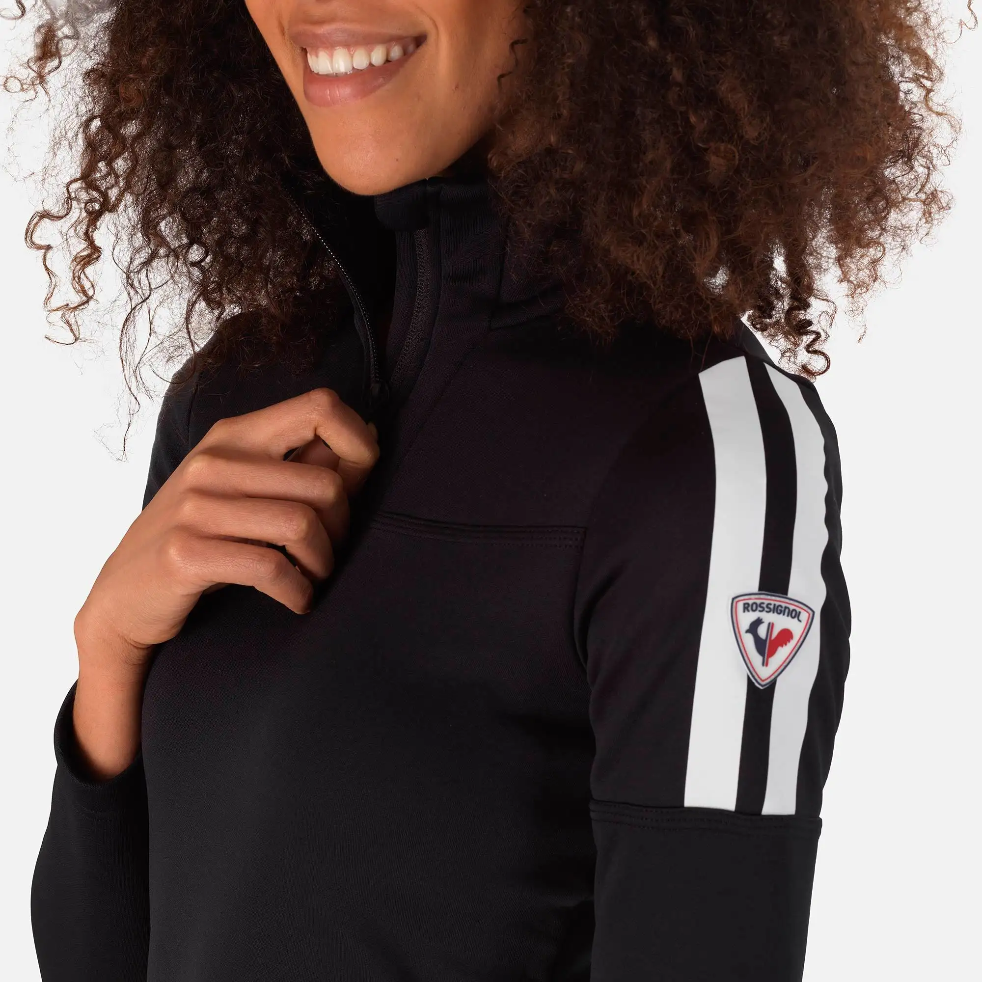 Bluza dama Rossignol W EXPERIENCE 1/2 Zip Black [3]