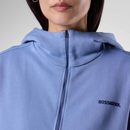 Bluza dama Rossignol W LOGO FZH - Stonewash [4]