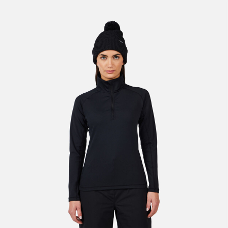 Mid Layere - Bluza dama Rossignol W mid layer stretch hz Black