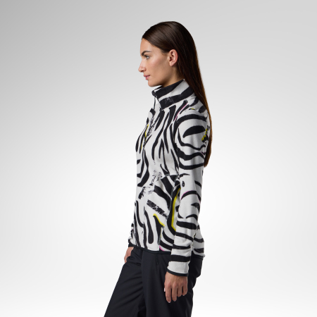 Bluza dama Rossignol W quarter zip polar fleece Savage black [2]
