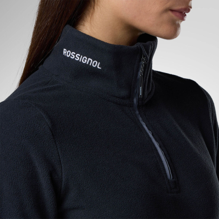 Bluza dama Rossignol W quarter zip polar fleece Black [3]