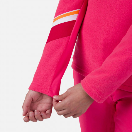 Bluza dama Rossignol W STRAWPILE FLEECE HZ Tea rose [3]