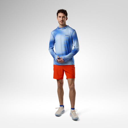 Bluza barbati Rossignol WESTWEG SUN Hoodie - Dazzle Blue Line Fogg [6]