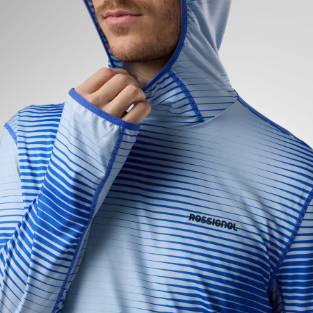 Bluza barbati Rossignol WESTWEG SUN Hoodie - Dazzle Blue Line Fogg [5]