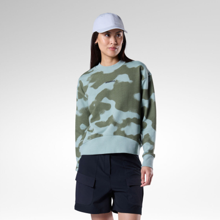 Rossignol - Bluza dama Rossignol W LOGO CN - Sage Green Cloud