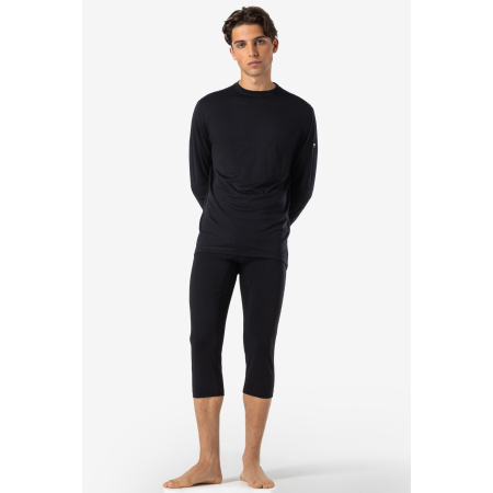 Barbati - Bluza de corp barbati SN Super.Natural M TUNDRA175 LS Jet Black