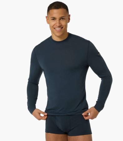 Barbati - Bluza de corp barbati SN Super.Natural M TUNDRA175 LS BLUEBERRY