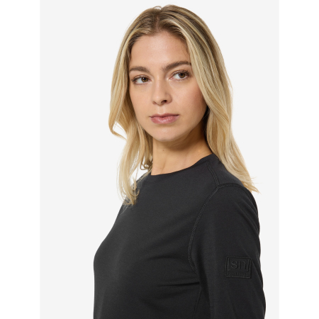 Bluza de corp dama SN Super.Natural W BIO BASE LS Jet Black [1]