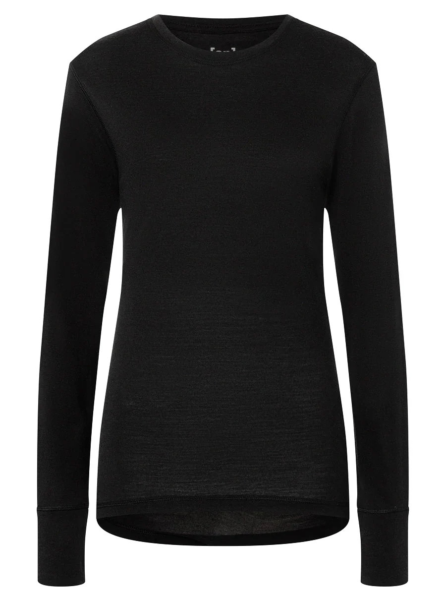 Bluza de corp dama SN Super.Natural W TUNDRA175 LS Jet Black [1]