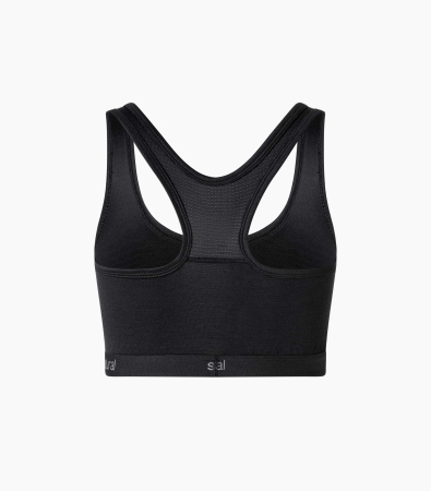 Bustiera dama SN Super.Natural W TUNDRA220 SEMPLICE BRA Jet Black [1]