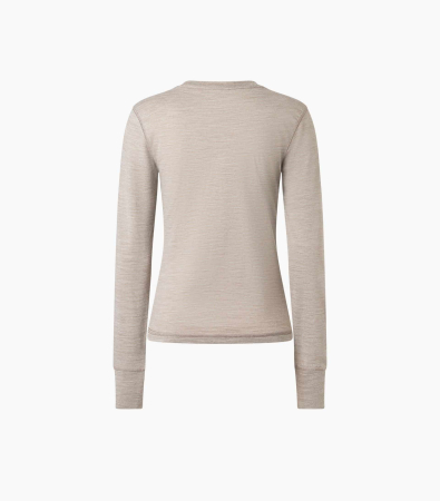 Bluza de corp dama SN Super.Natural W TUNDRA175 LS Vintage Khaki Melange [4]