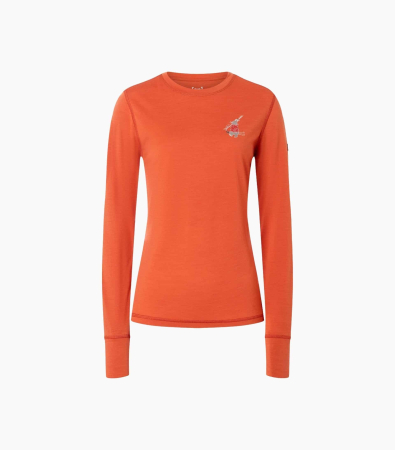 Bluza de corp dama SN Super.Natural W TUNDRA175 BUNNY LS Chilli/Various [2]