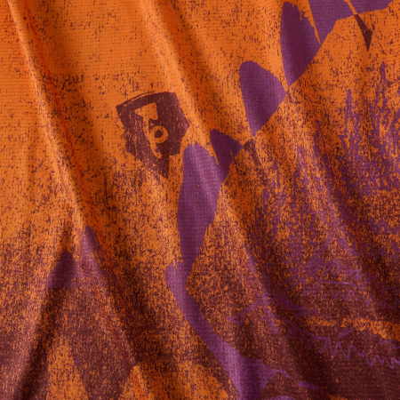 Bluza pentru barbati ENDURA SINGLETRACK L/S PRINT - END ORANGE [2]